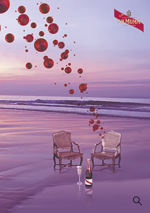 fausse vraie publicité Mumm