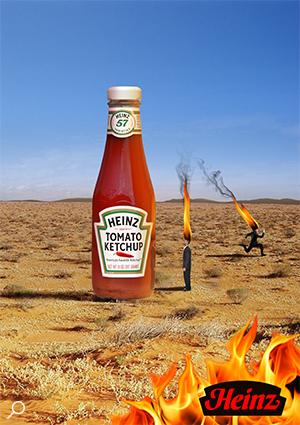Fausse vraie publicité Heinz